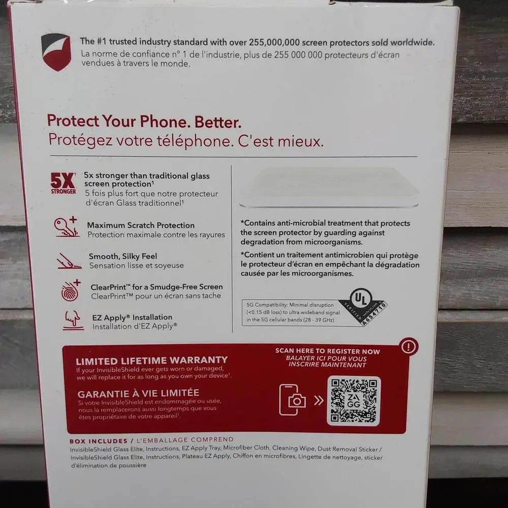 ZAGG Apple iPhone 14/ 13 / 13 Pro Glass Elite Screen Protector